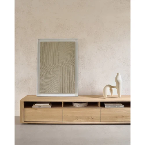 Wood TV Stand With Storage Cabinet Wood TV Stand With Storage Cabinet