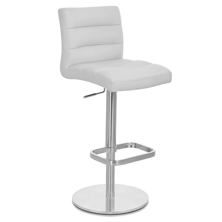 Height Adjustable Bar Chair With Back